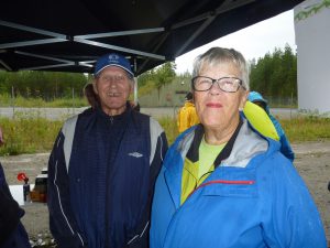 Kveldens "festkomite" Arne og Gerd har sørget for perfekte løyper